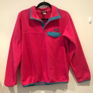 Patagonia Synchilla Fleece Pullover Pink Small
